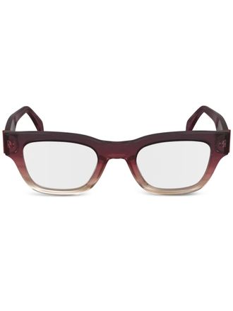 Paul Smith Kellino square-frame glasses - Red