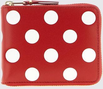 Comme Des Gar&ccedil;ons Portafoglio in pelle a pois Comme Des Gar&Ccedil;ons