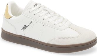 Roberto Cavalli Low Top Sneaker in White Gold at Nordstrom Rack, Size 11Us / 41Eu