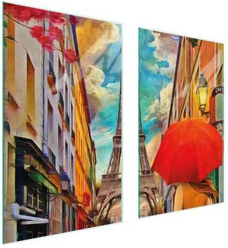 OEM Placa Protectora De Vidrio Para Estufa 75x52 Paris