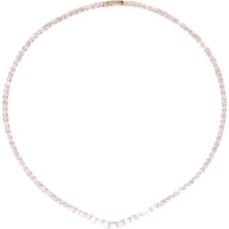 Maje Cascade diamant&eacute; necklace in Gold at Nordstrom