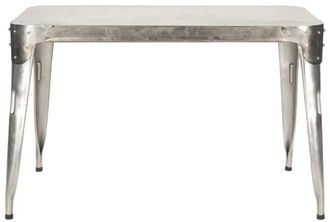 Safavieh Mesas de comedor de hierro plata