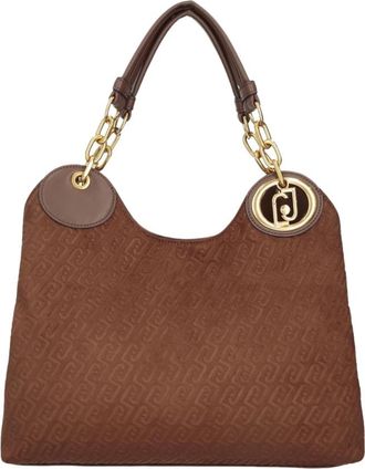 Liu Jo Logo Schoudertas - Dames - Schoudertassen - Bruin - ONE Size - Tassen