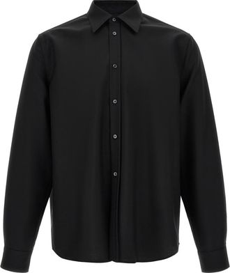 Jil Sander Black Regular Solid Shirt
