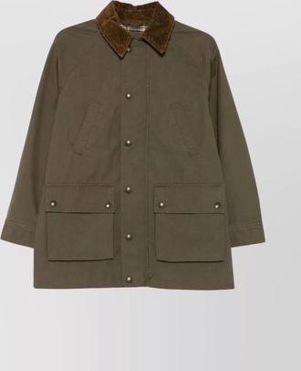 Polo Ralph Lauren cotton workwear jacket corduroy collar front pockets