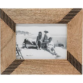 Foreside Home And Garden 5x7 Coleson Natural Mango Wood Photo Picture Frame w/ Glass Pane in Brown at Nordstrom, Size Medium