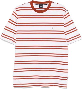 HUGO BOSS Heren, Tops, Rood, Maat: XL Katoen