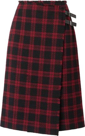 Pinko Midi Rokken - Dames - Midirokken - Veelkleurig - L - Wol - Rokken