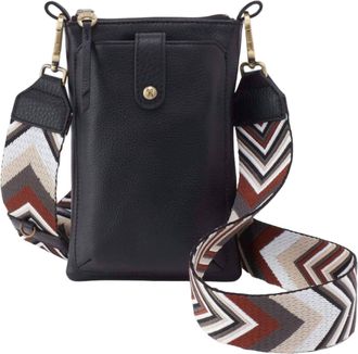 Hobo Cass Phone Crossbody Bag In Black