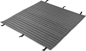 HAY Palissade Quilted Cushion f&uuml;r Dining Bench, anthrazit