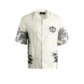 Amiri Short Sleeve Shirts, male, White, Size: S Short Sleeve Shirt