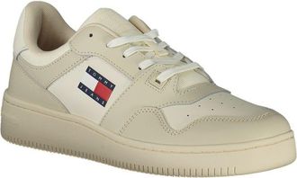 Tommy Hilfiger Logo-Embellished Sneakers - Beige