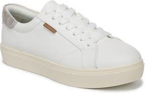Dr. Scholls Madi Twill Platform Sneaker in White at Nordstrom Rack, Size 6.5