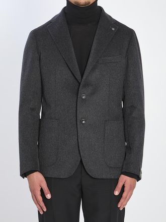 Tagliatore Single-Breasted Cashmere Jacket