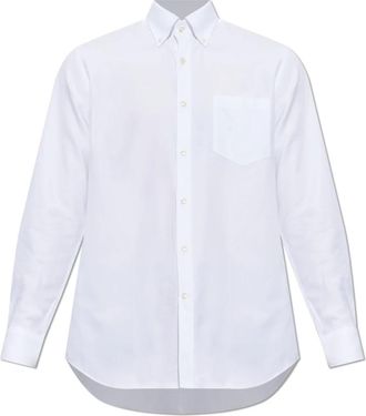 Paul & Shark Shirt met zak - Heren - Zakelijke Overhemden - Wit - XL - Katoen - Overhemden