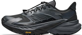 Anta Mens Wilderness 2.0 Trail Running Shoes Outdoor Water-Resistant Hiking Shoes, Black, 12