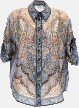 Zimmermann Blue Printed Shirt