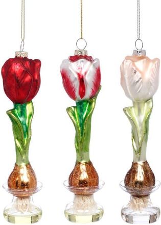 Mark Roberts Tulip Bulb Ornament, Set of 6 in Red at Nordstrom