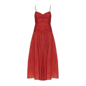 Matteau Dames, Jurken, Rood, Maat: L