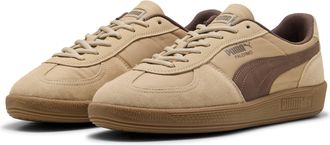 Puma Sneaker PUMA PALERMO POP, Damen, Gr. 42,5, toasted almond, flat bronze, Textil, mehrfarbig, Schuhe Sneaker