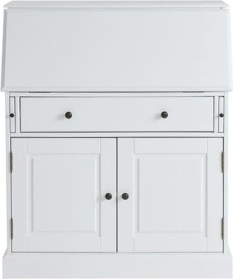 VENTE-UNIQUE.COM Escritorio secreter pino blanco