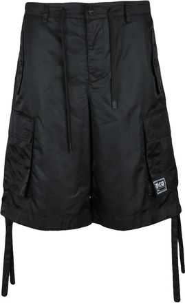 Versace Jeans Couture Polyamide Shorts - Black