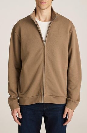 Mavi Full Zip Sweatshirt in Shitake at Nordstrom, Size Xx-Large