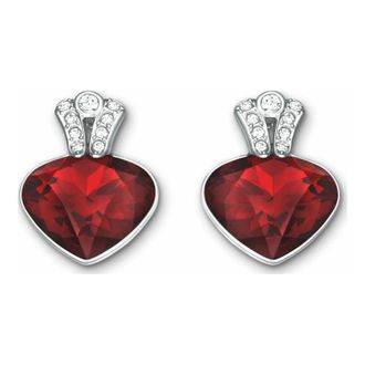 Swarovski Oceanic Oorbellen - Dames - Accessoires - Rood - Maat: ONE Size