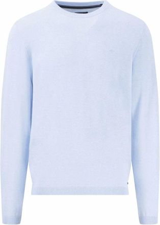 Fynch-Hatton Dames, Truien, Blauw, Maat: XL Katoen