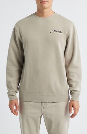 Dark Seas Fish Hook Cotton Blend Fleece Graphic Sweatshirt in Cement at Nordstrom, Size Xx-Large