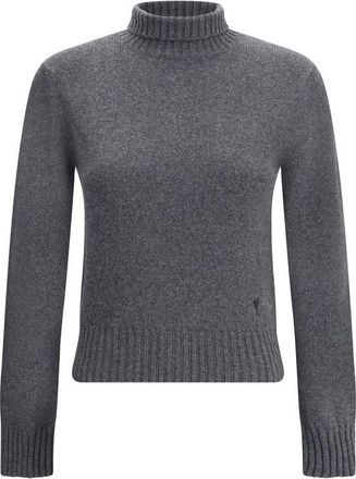 Ami Ami De Coeur Turtleneck Womens Sweater