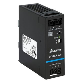 OEM Drf-24v240w1gba: Drf-24v240w1gba: Delta Para Riel Din 24v/10a, Force-gt, Alta Eficiencia, Alta Densidad De Potencia