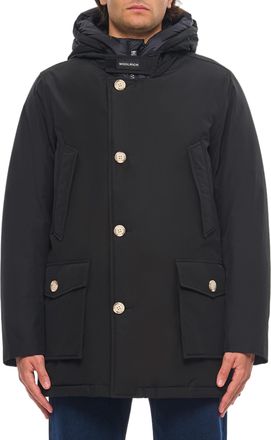 Woolrich Black Artic Hooded Multi-Pocket Parka