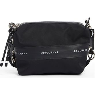 Longchamp Extra Small Le Pliage Energy Canvas Crossbody Bag in Black at Nordstrom