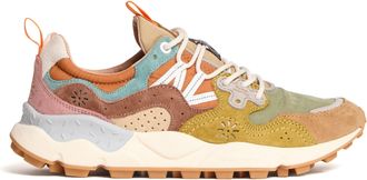 Flower Mountain Yamano 3 Uni Suede And Nylon Sneakers