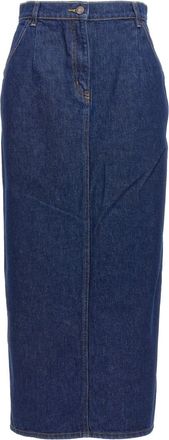 Magda Butrym Blue Denim skirt