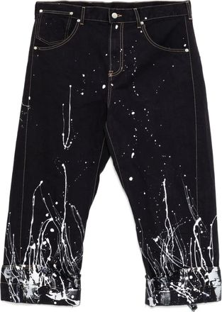 Marina Yee Jeans a gamba ampia - Blu