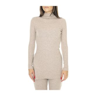 Thinking Mu Mujer, Jerseys, Beige, Talla: S