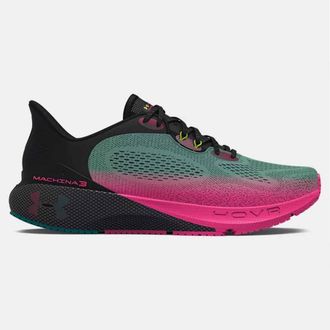 Under Armour Machina 3 Daylight Heren Zwart/Roze Hardlooptrainers