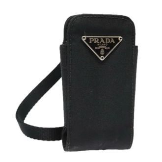 Prada Pre-owned Cross Body Bags, female, Black, Size: ONE SIZE Pre-owned Nylon pouches