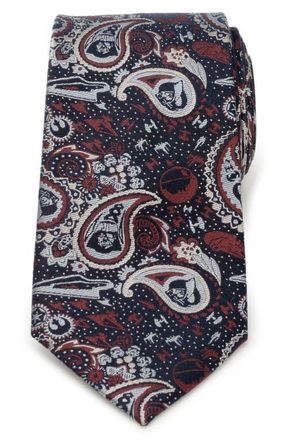 Cufflinks Inc. Star Wars Darth Vader Navy Paisley Silk Tie at Nordstrom