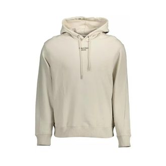 Calvin Klein Heren, Sweatshirts & Hoodies, Beige, Maat: M Katoen