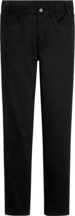 Celine Cotton Skinny Jeans met Klassiek Design - Dames - Slim Fit Broeken - Zwart - W27 - Katoen - Broeken