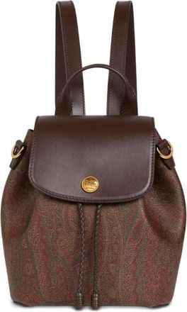 Etro small Arnica paisley backpack - Brown
