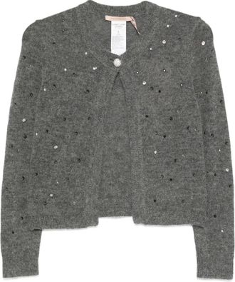 Pennyblack Mastino verfraaid vest met knopen - Grijs