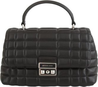 Michael Kors Satchel - Dames - Handtassen - Zwart - ONE Size - Leer - Tassen