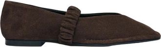 Alohas Lautan Leren Ballerinas - Dames - Ballerinas - Bruin - 39 EU - Leer - Schoenen
