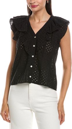 Nanette Lepore Eyelet Blouse