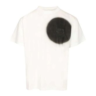 Maison Margiela T-Shirts, male, White, Size: 2XL MM6 Maison Margiela T-shirts and Polos