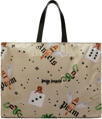 Palm Angels Borsa tote Pin-Up - Toni neutri